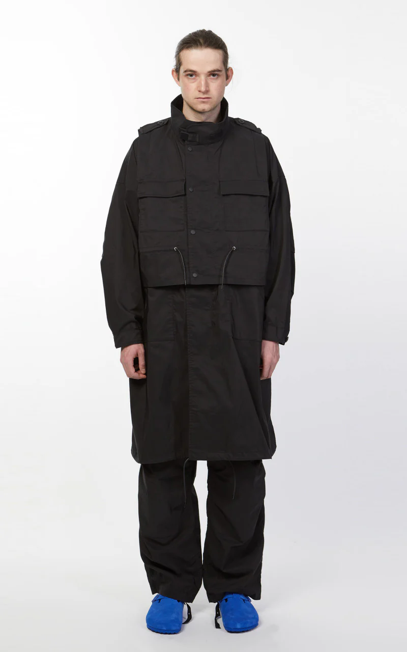 F/CE. Layered M-65 Field Coat Black - Image 2