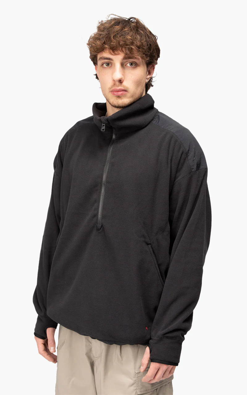 F/CE. Polartec Stand Zip Up Black - Image 4