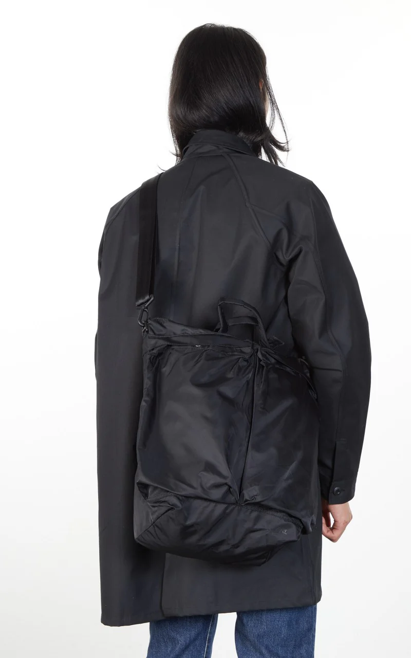 F/CE. Recycle Twill Helmet Bag Black - Image 11