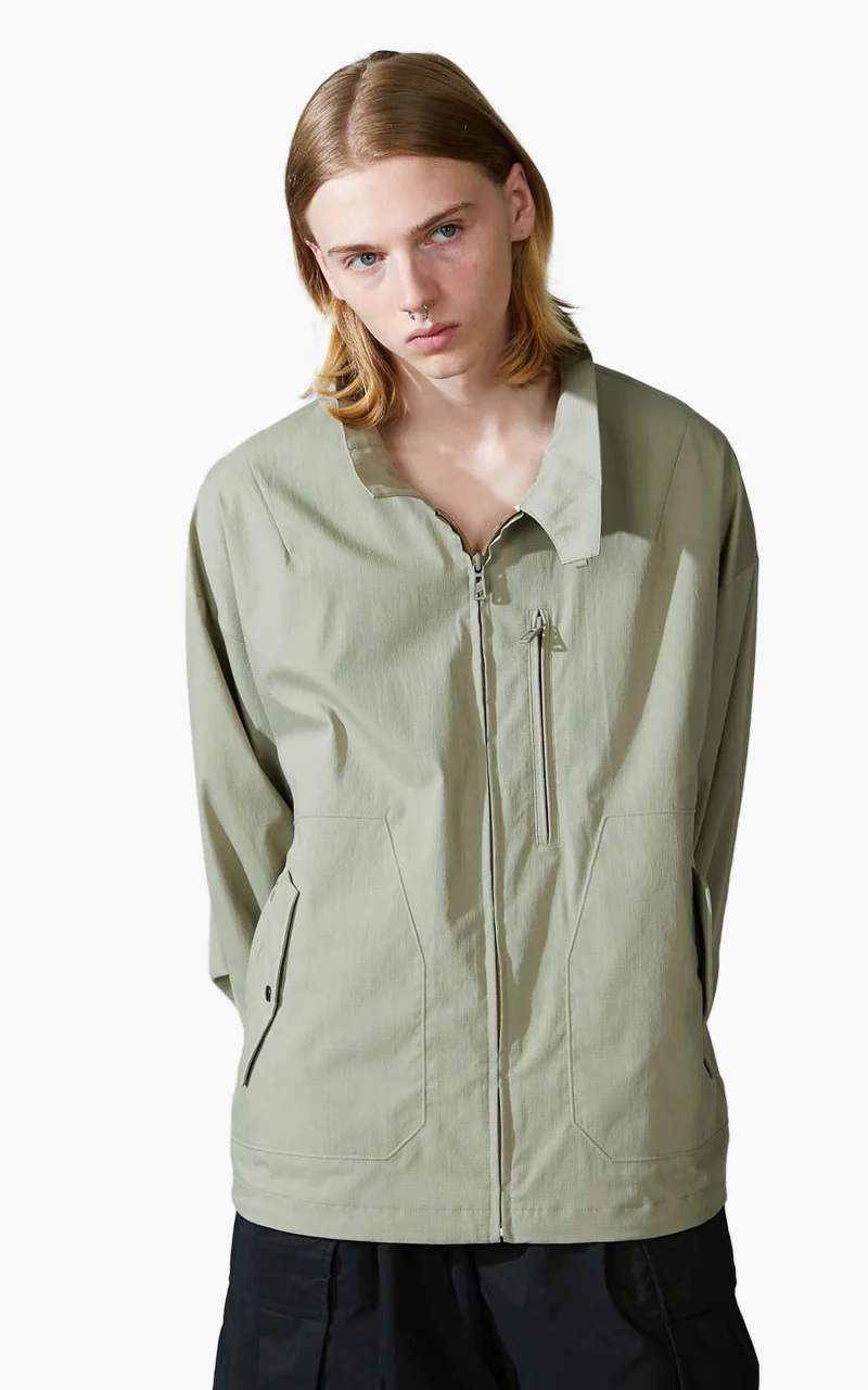 F/CE. Tech Drizzler Jacket Sage Green - Image 3