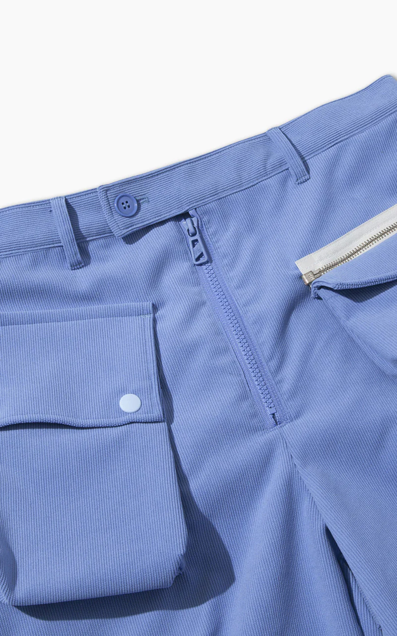 F/CE. x Digawel 6 Pockets Corduroy Shorts Blue - Image 2