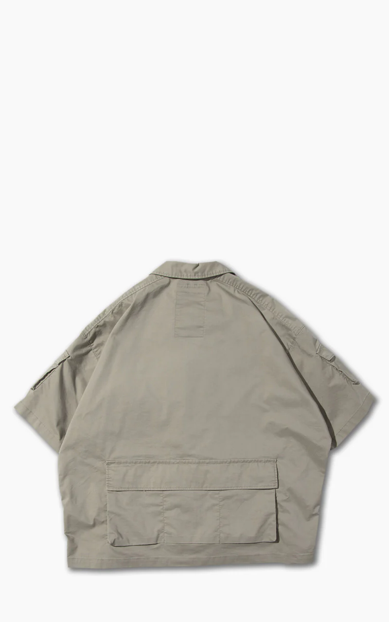 F/CE. x Digawel 7 Pockets S/S Shirt Sage Green - Image 2