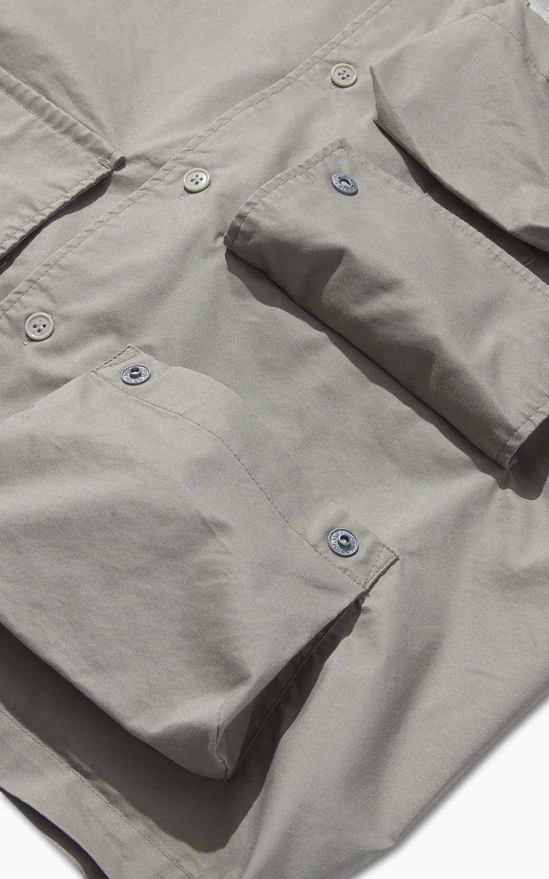 F/CE. x Digawel 7 Pockets S/S Shirt Sage Green - Image 5