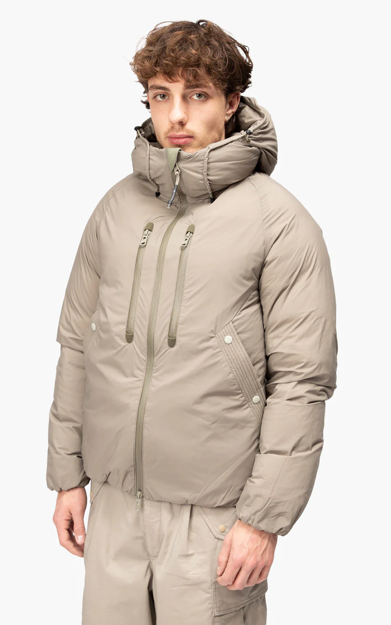 F/CE. x Nanga FT Bomb Jacket Sage Green - Image 3