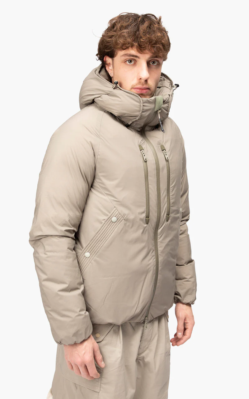 F/CE. x Nanga FT Bomb Jacket Sage Green - Image 4