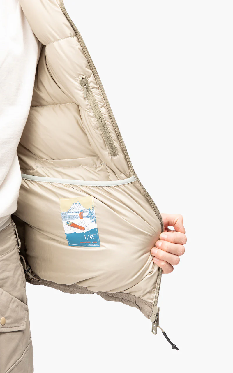 F/CE. x Nanga FT Bomb Jacket Sage Green - Image 9
