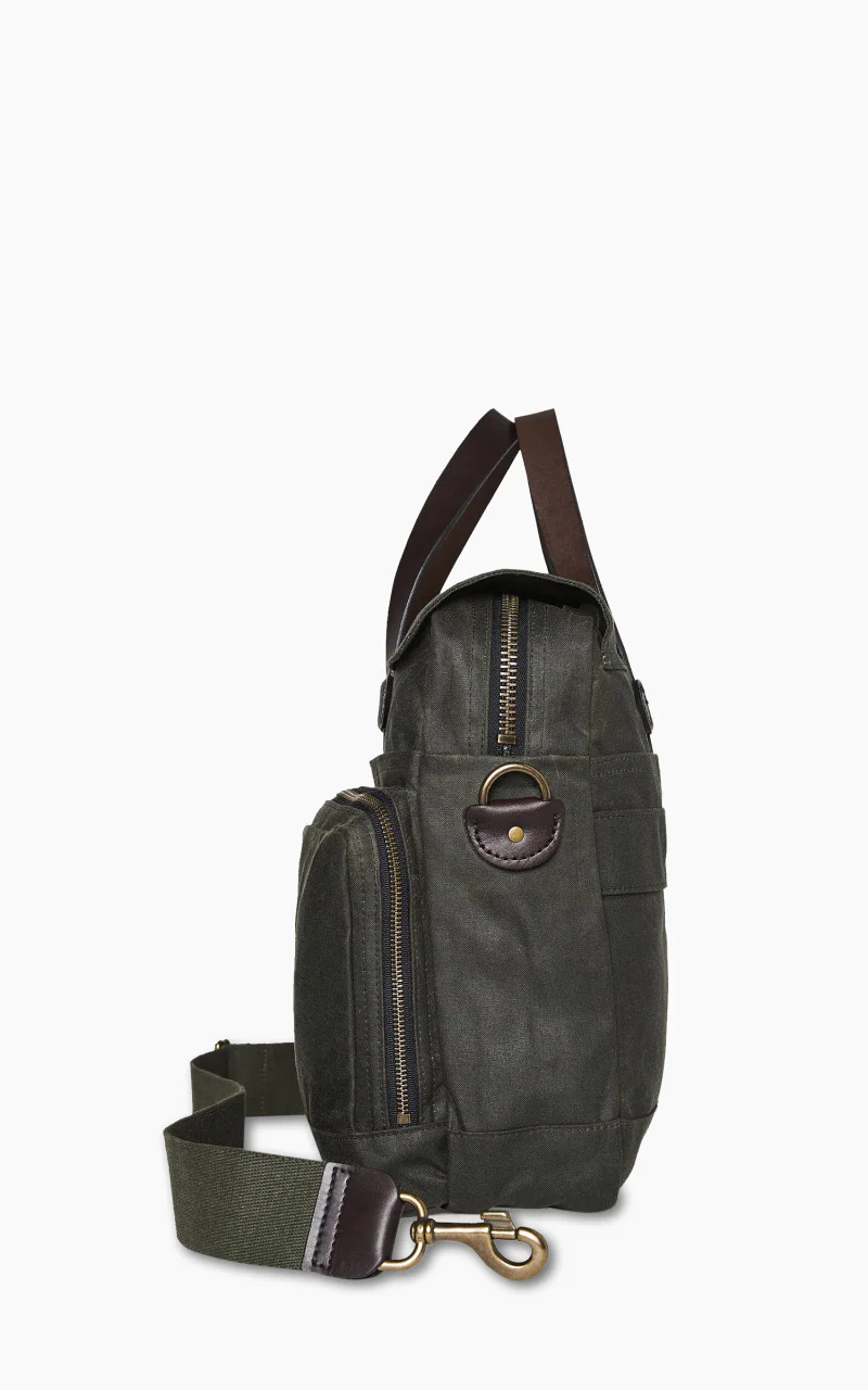 Filson 24-Hour Tin Briefcase Otter Green - Image 3