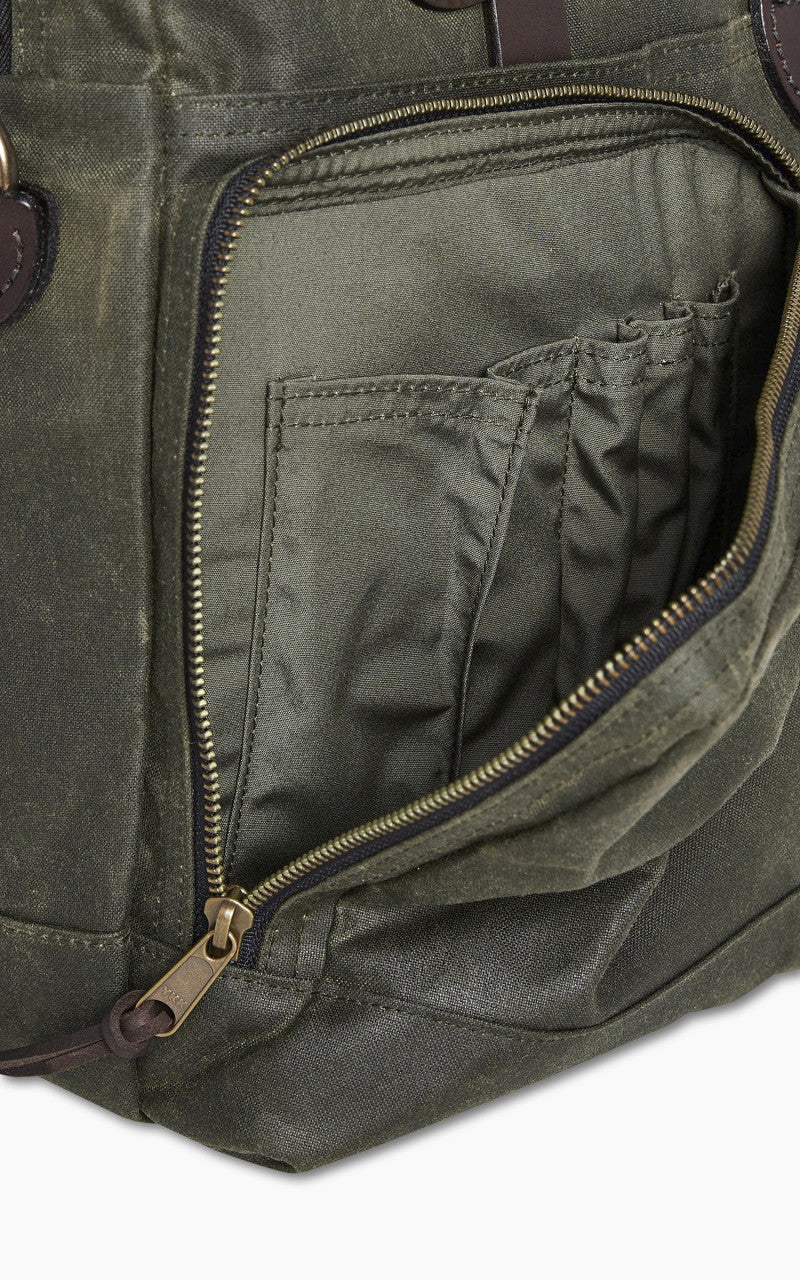 Filson 24-Hour Tin Briefcase Otter Green - Image 5