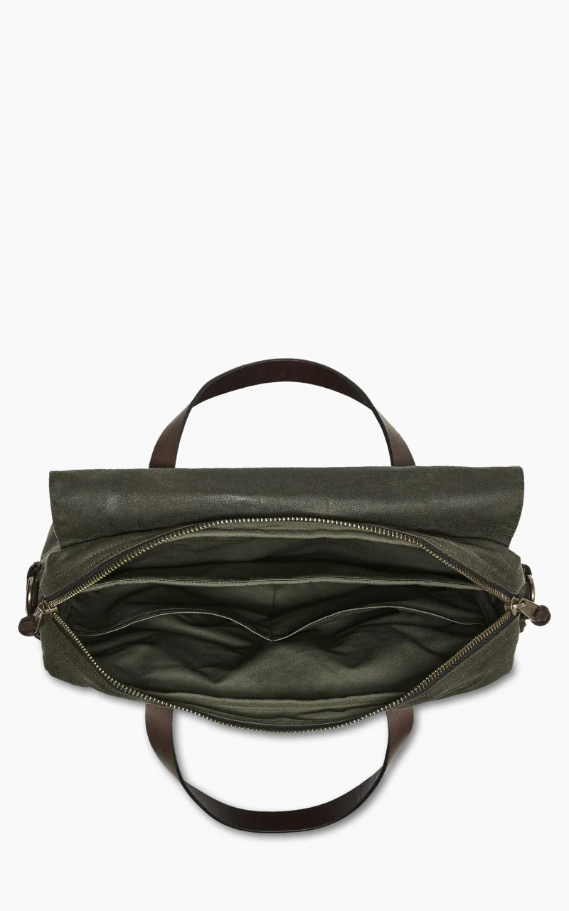 Filson 24-Hour Tin Briefcase Otter Green - Image 8