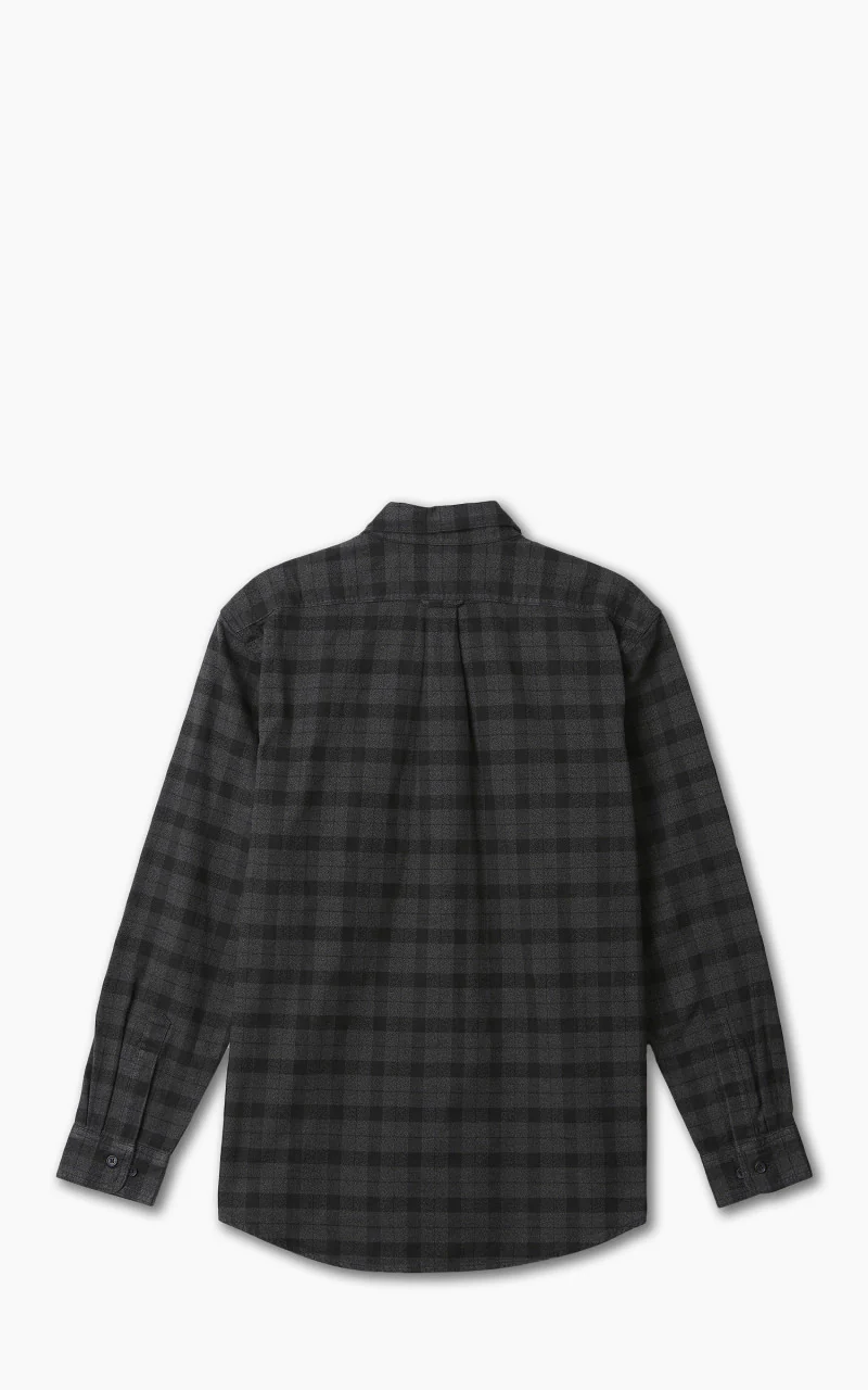Filson Alaskan Guide Shirt Heather Grey/Black Plaid - Image 3