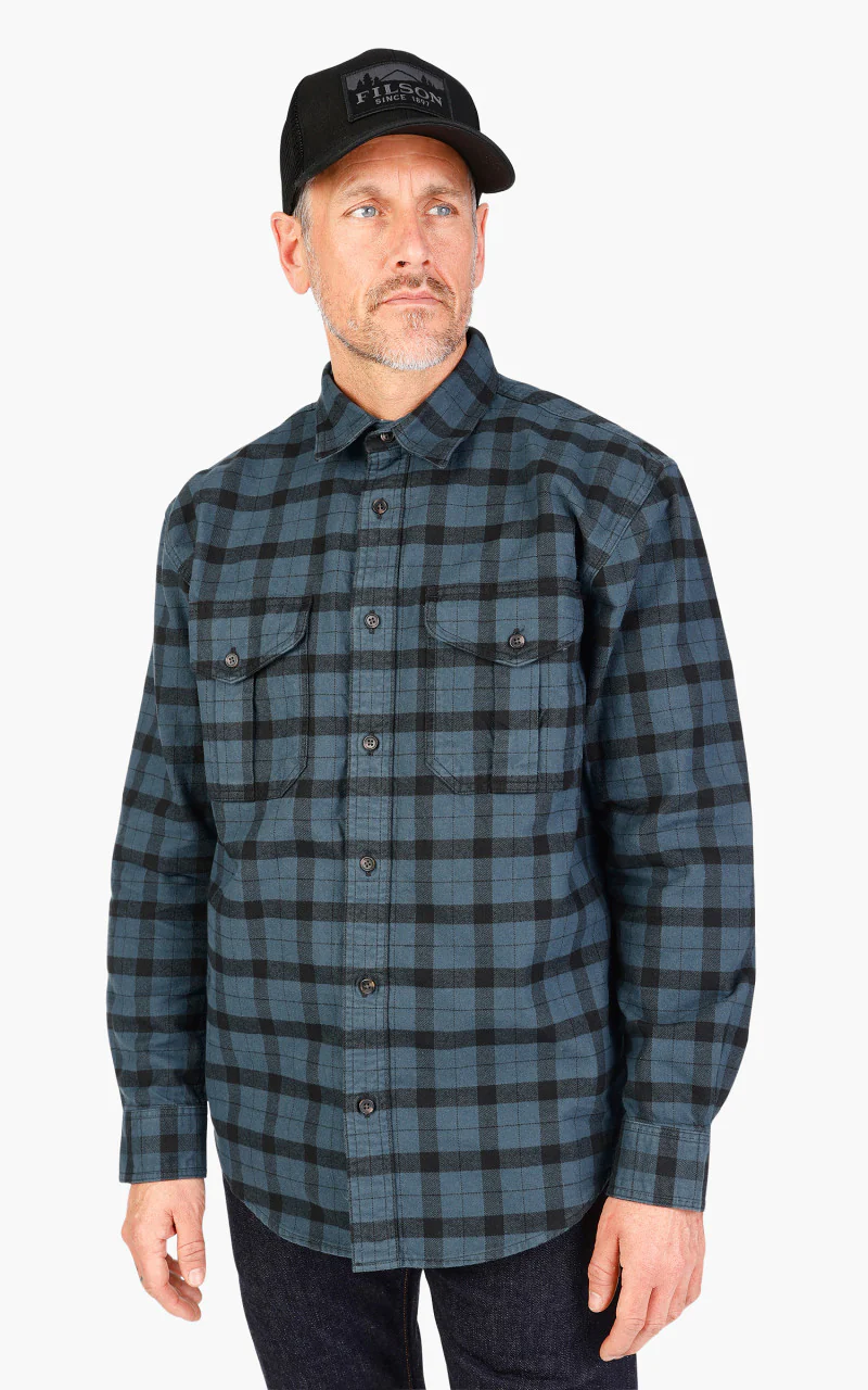 Filson Alaskan Guide Shirt Midnight/Black - Image 4