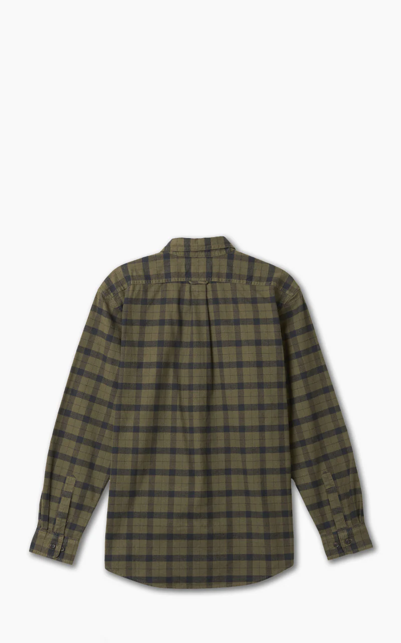 Filson Alaskan Guide Shirt Otter Green/Black Plaid - Image 3