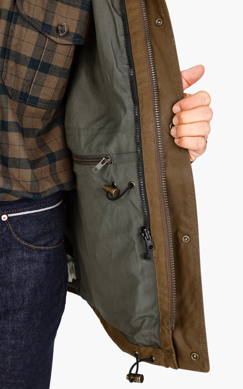 Filson Foul Weather Jacket Dark Tan - Image 10
