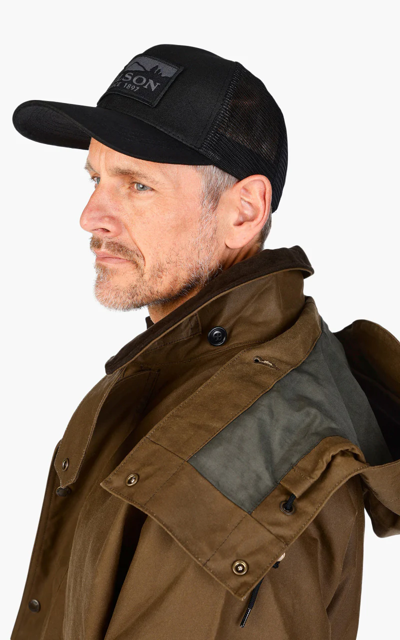 Filson Foul Weather Jacket Dark Tan - Image 5