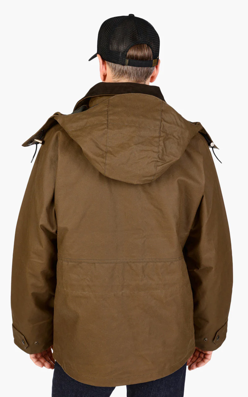 Filson Foul Weather Jacket Dark Tan - Image 6