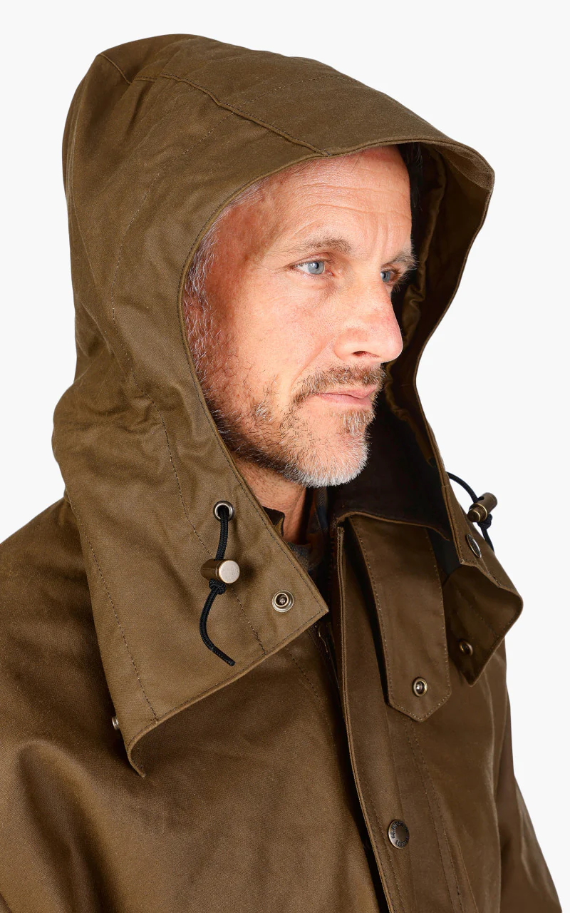 Filson Foul Weather Jacket Dark Tan - Image 7
