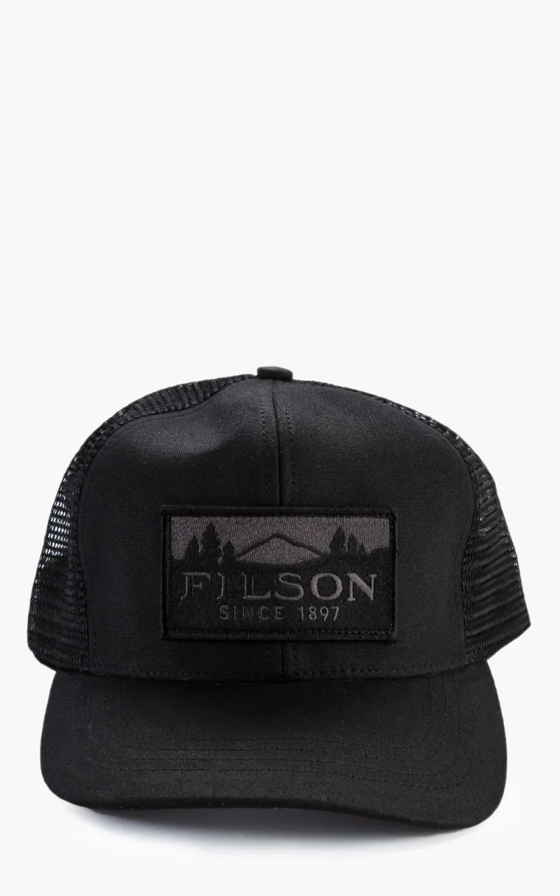 Filson Logger Mesh Cap Black - Image 2