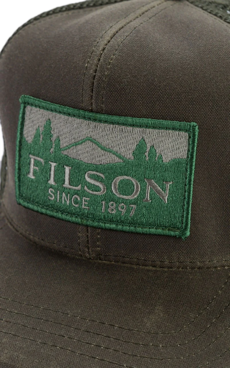Filson Logger Mesh Cap Otter Green - Image 5