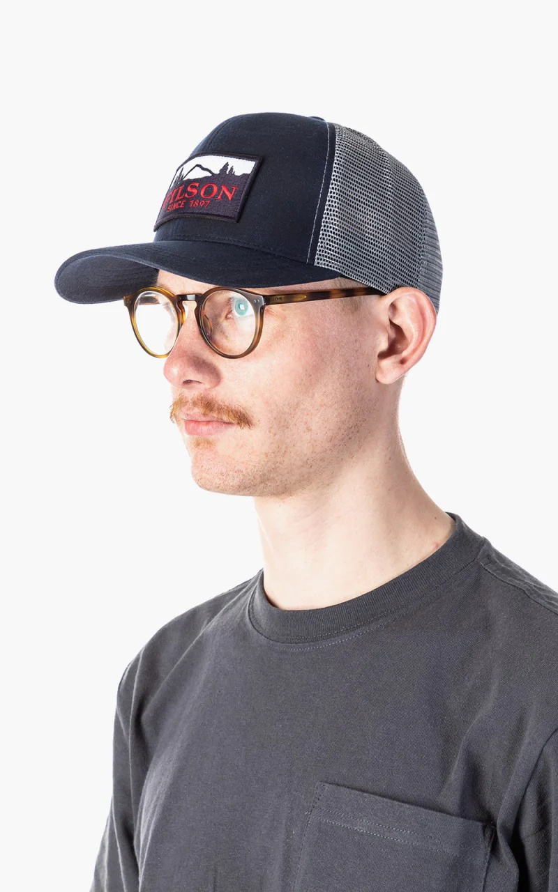 Filson Mesh Logger Cap Navy - Image 2