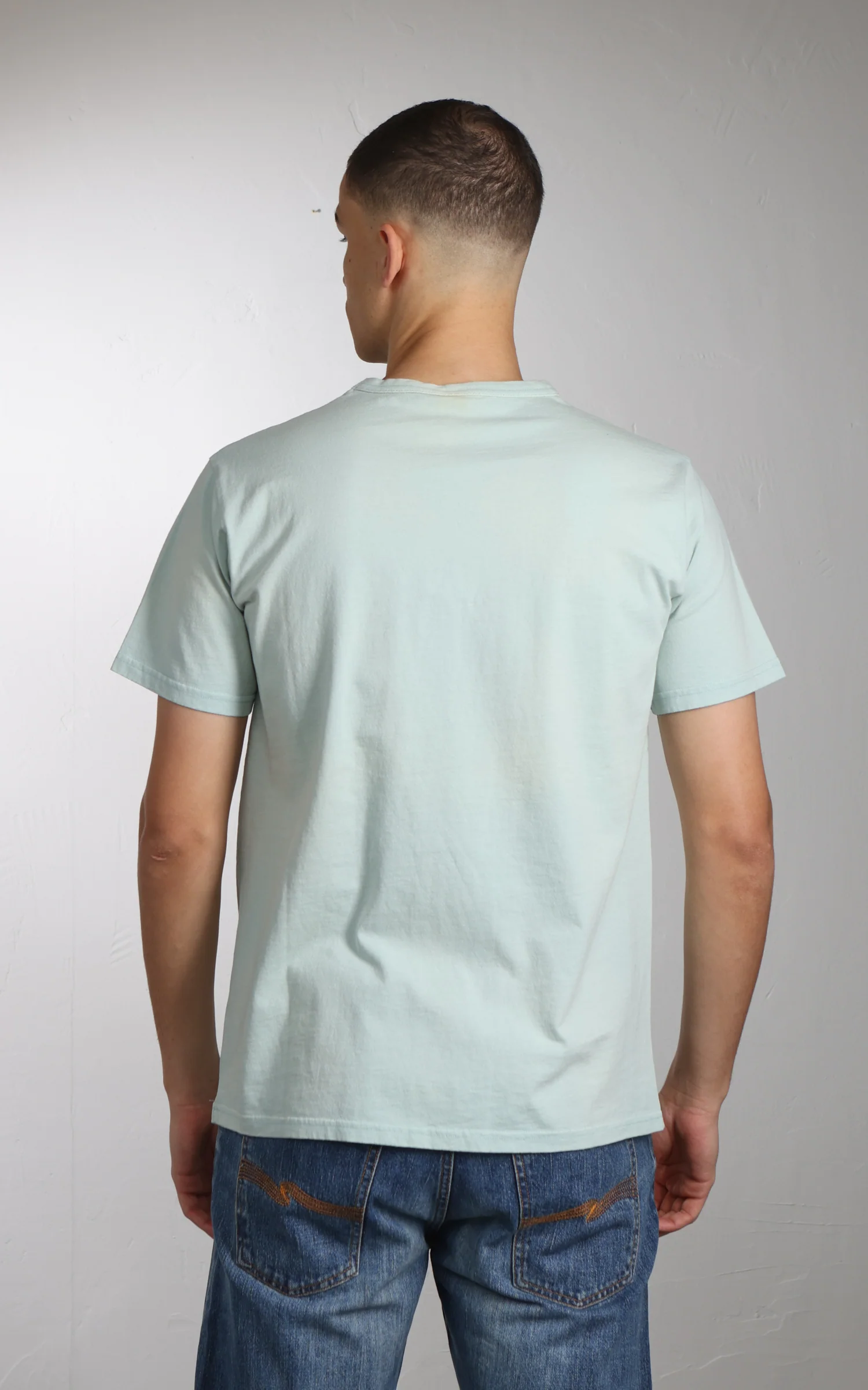Flea-T T-Shirt Carroll Co. Pigment Dyed Grey - Image 6