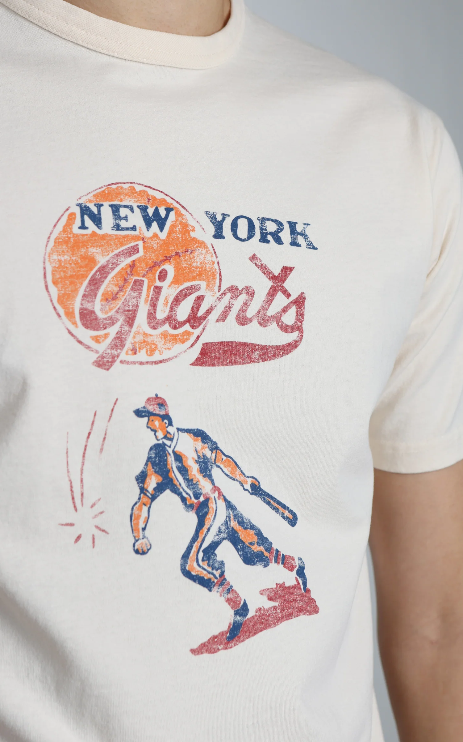 Flea-T T-Shirt Giants Pigment Dyed Offwhite - Image 4