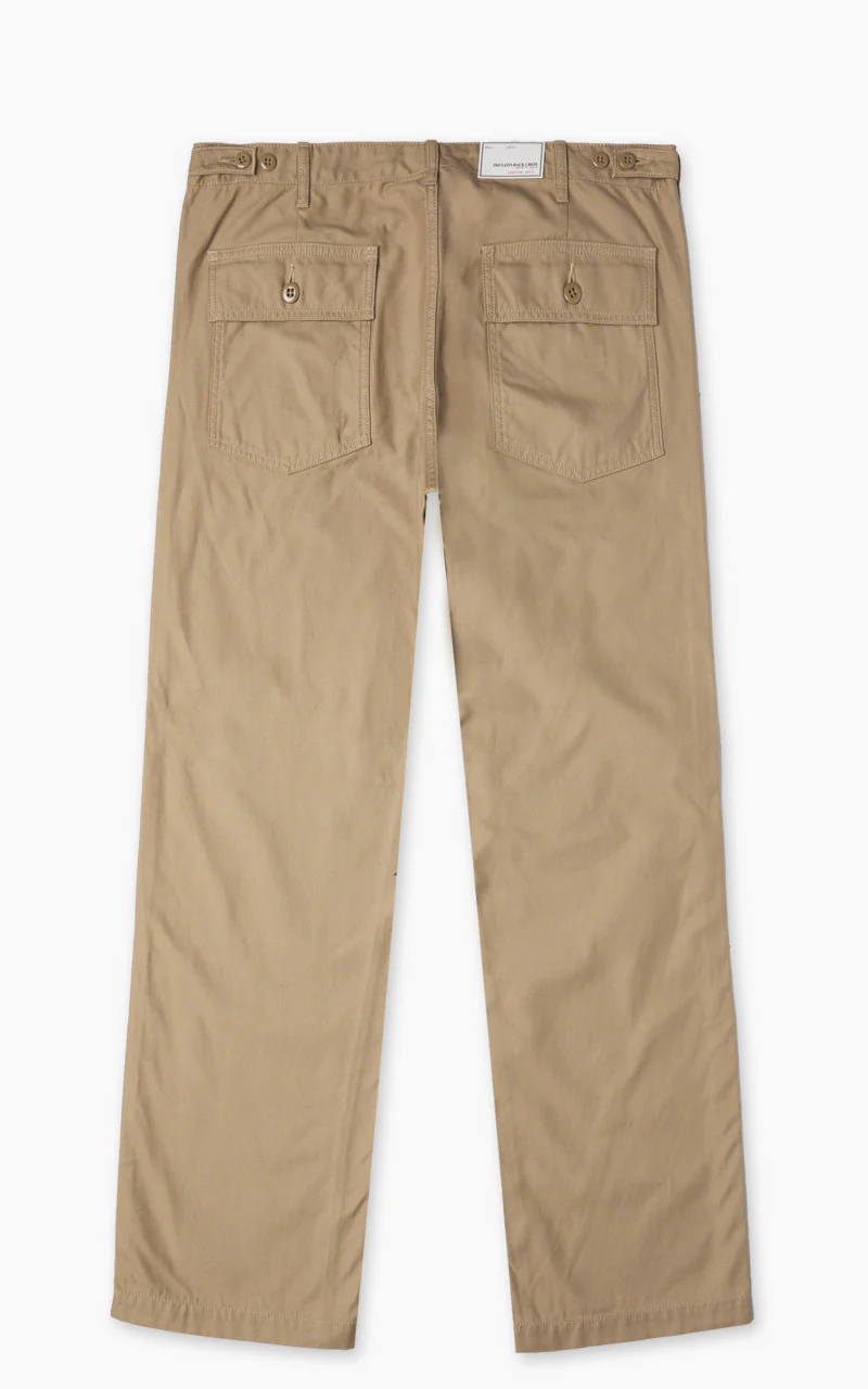FOB Factory F0431 Baker Pants Khaki - Image 3