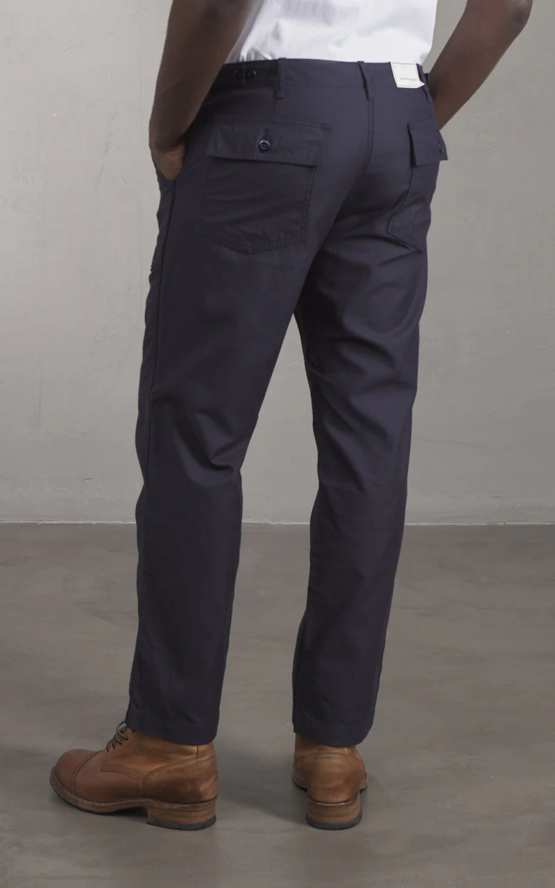 FOB Factory F0431 Baker Pants Navy - Image 5