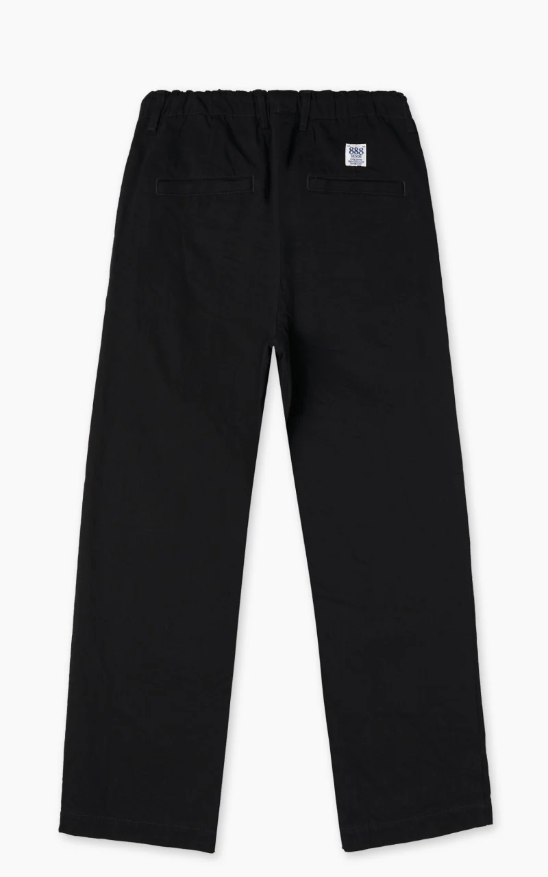 FOB Factory F0508 Three Eight Loom Denim Track Pants Black - Image 3