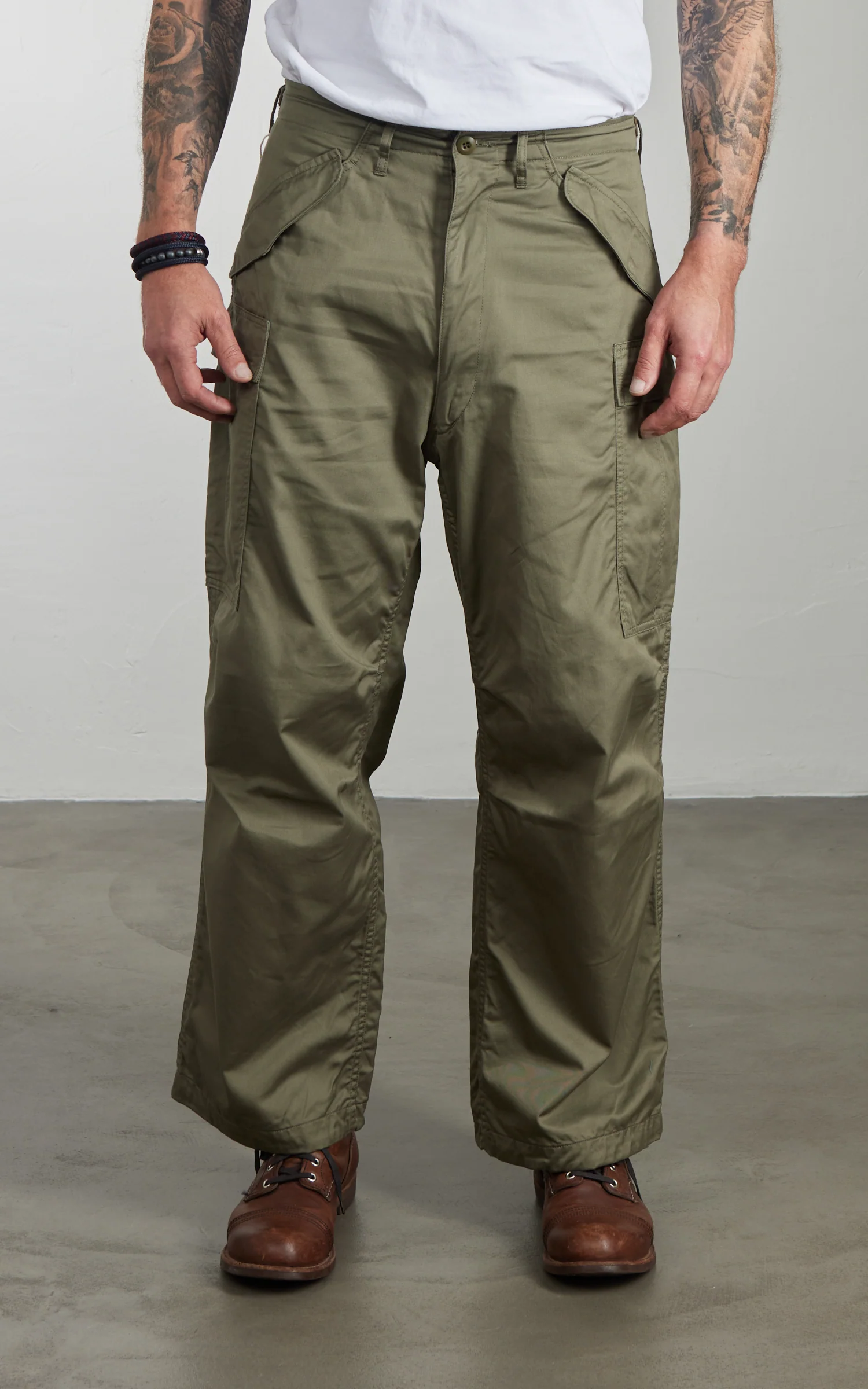 FOB Factory F0534 M-65 Field Cargo Pants Olive - Image 2