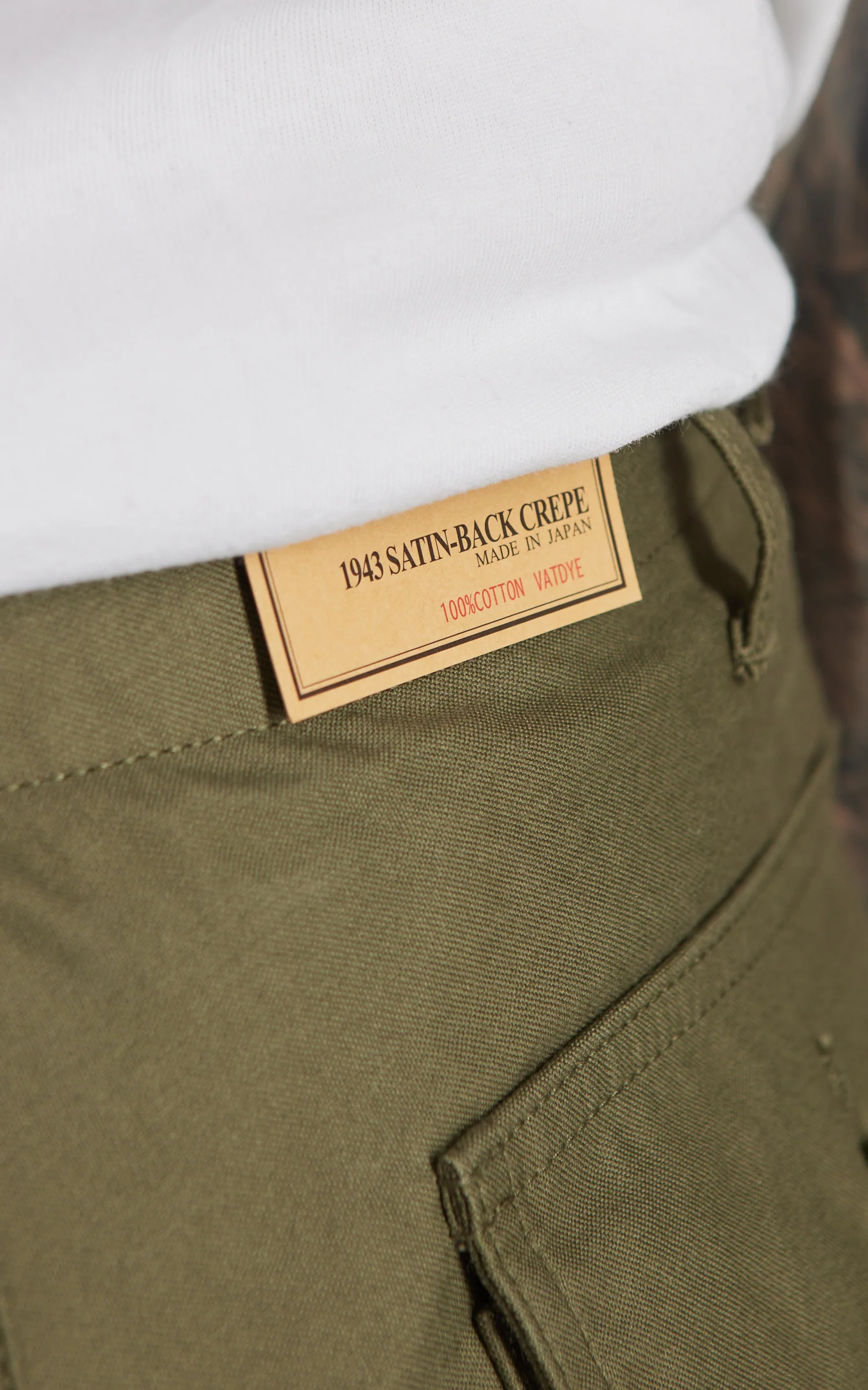 FOB Factory F0540 Baker Pants Type 2 Olive - Image 5
