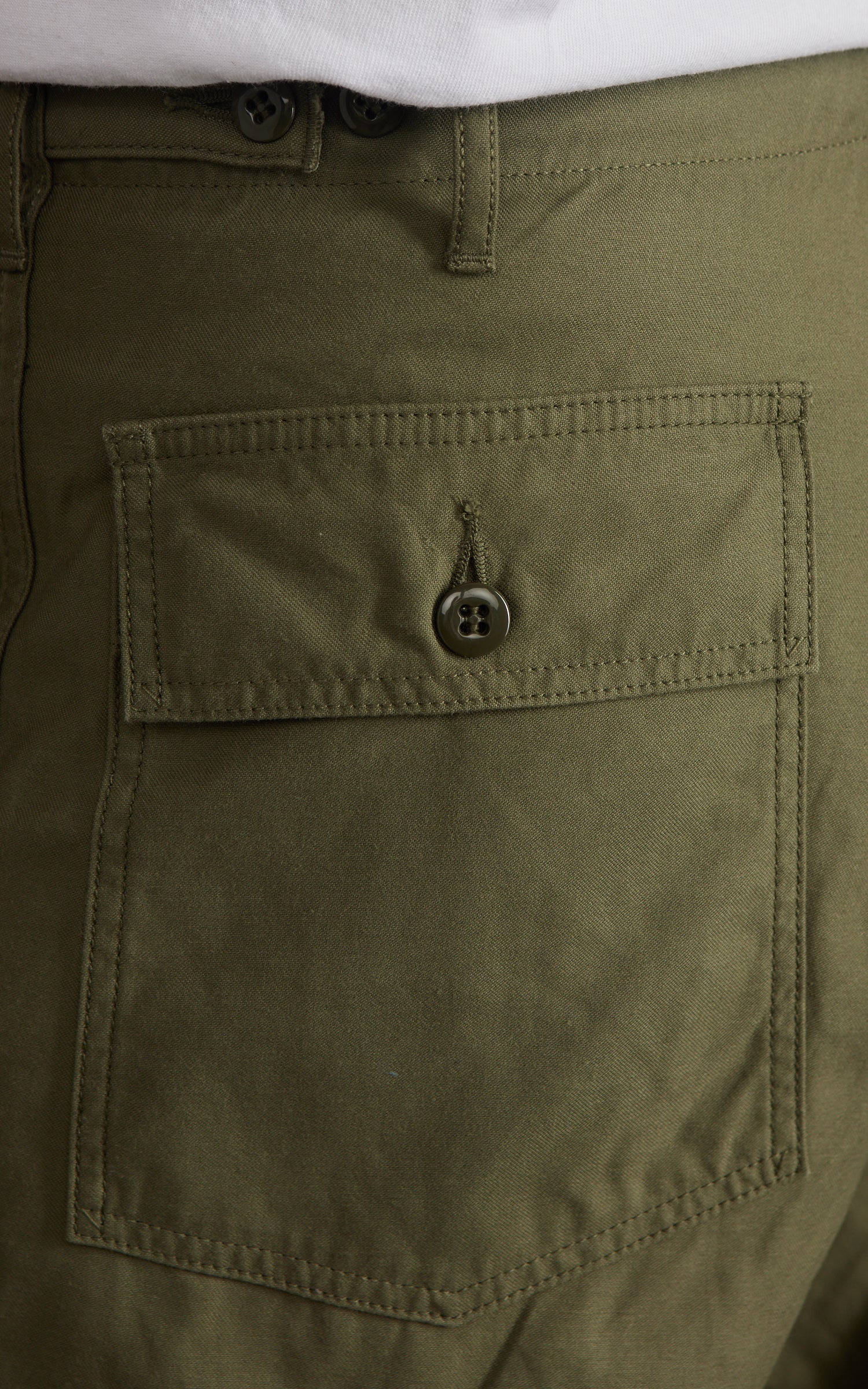 FOB Factory F0540 Baker Pants Type 2 Olive - Image 6