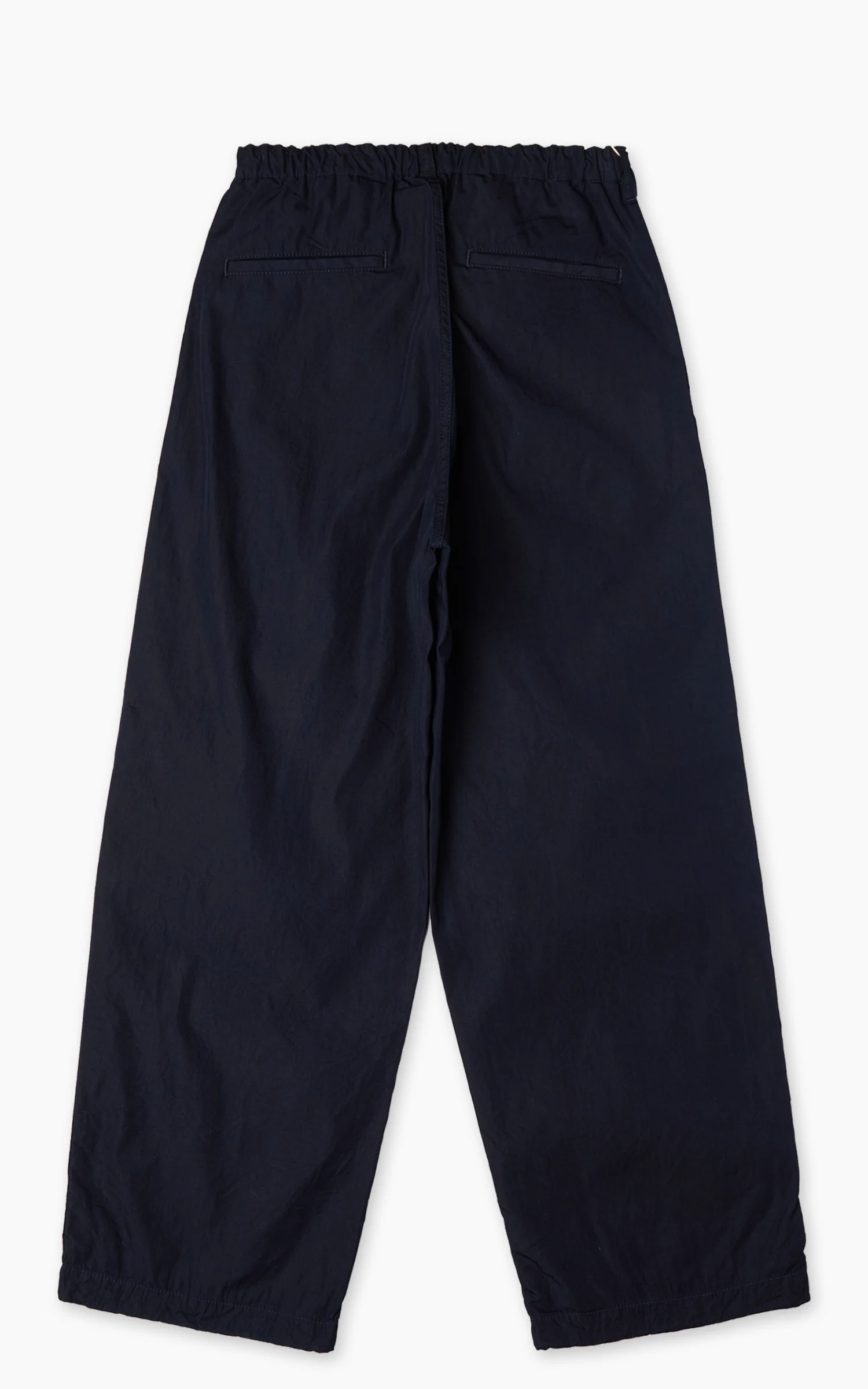 FOB Factory F0545 ID Nylon Tuck Pants Indigo - Image 3