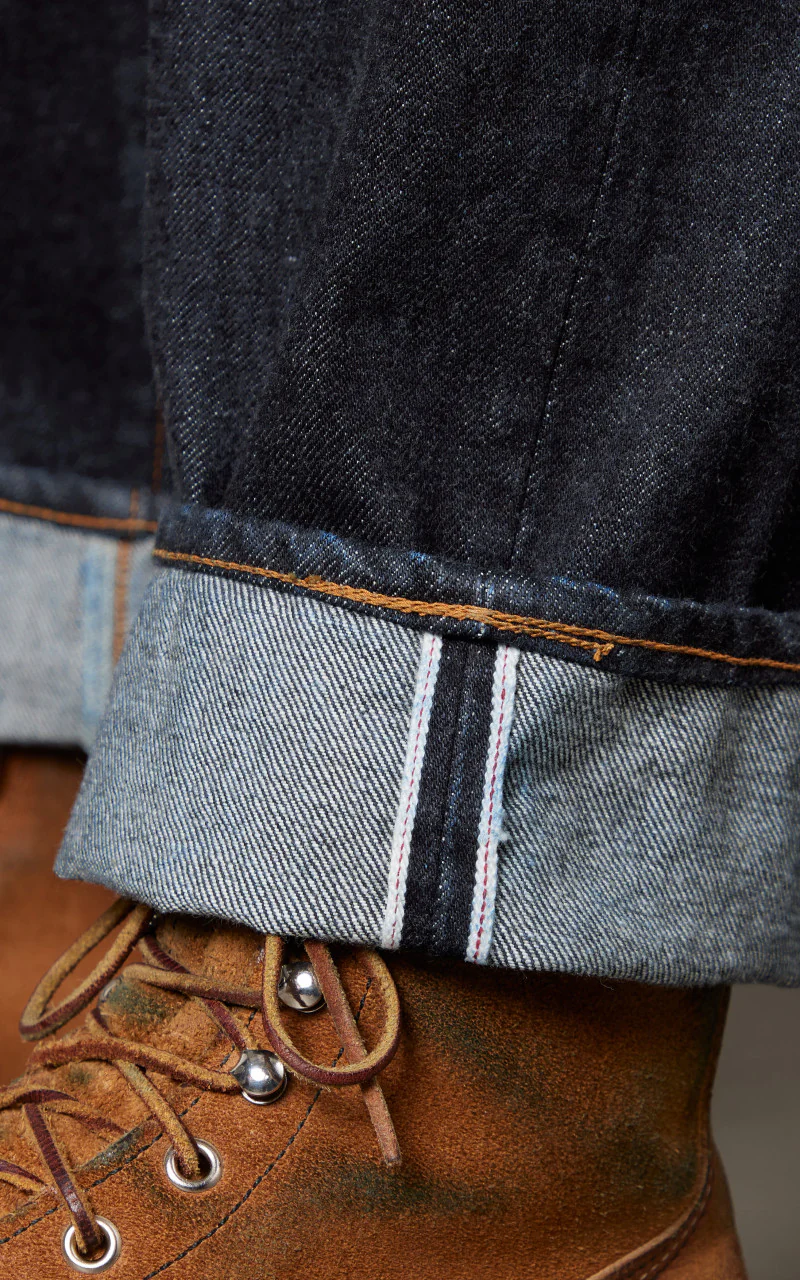 FOB Factory F165 Selvedge Garage Denim 5P Rinsed Indigo - Image 6