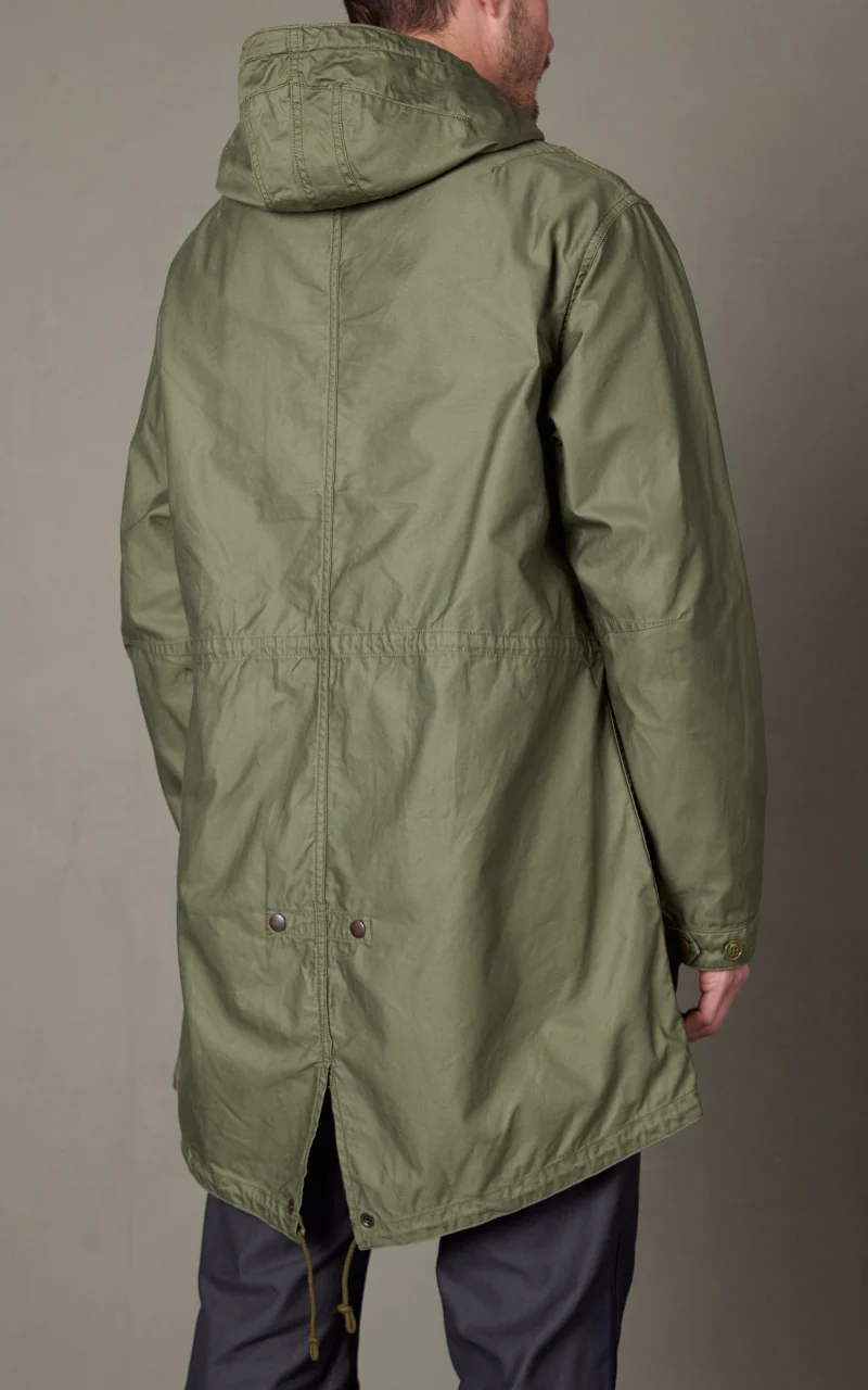 FOB Factory F2402 M-51 Shell Parka Olive - Image 6