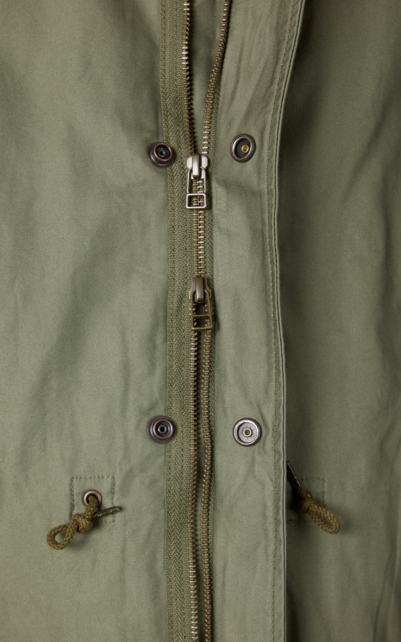 FOB Factory F2402 M-51 Shell Parka Olive - Image 8