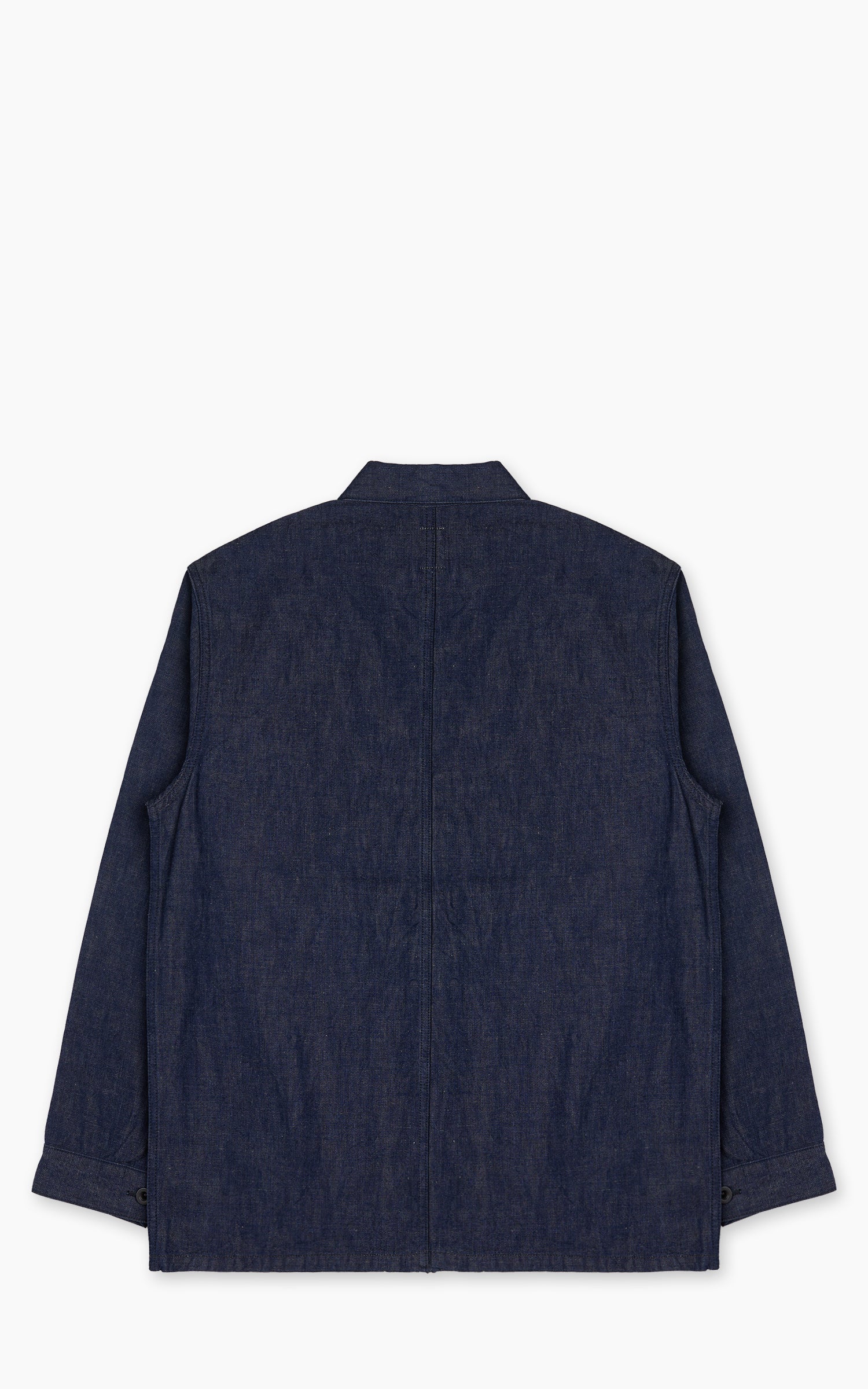 FOB Factory F2447 Denim Coverall Jacket Rinsed Indigo - Image 3