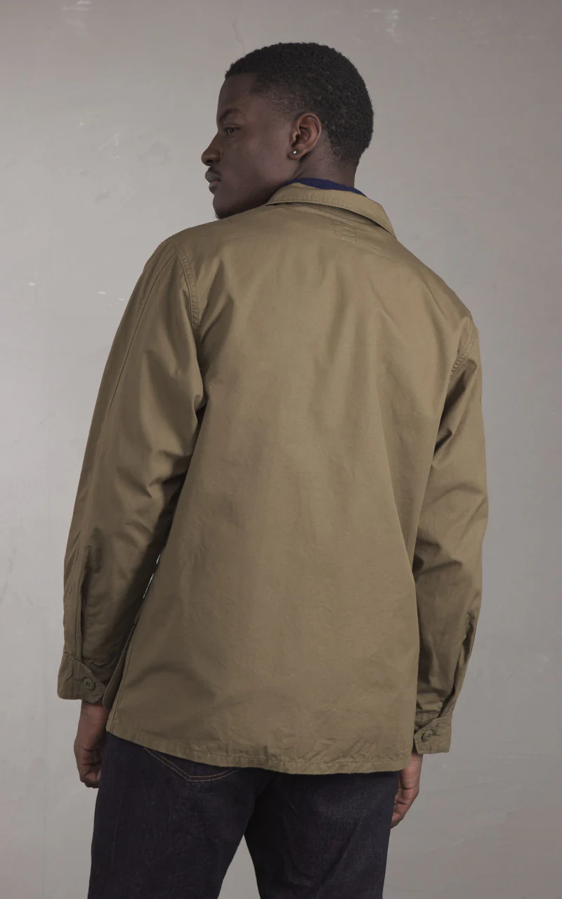 FOB Factory F2452 Jungle Fatigue Jacket Olive - Image 7