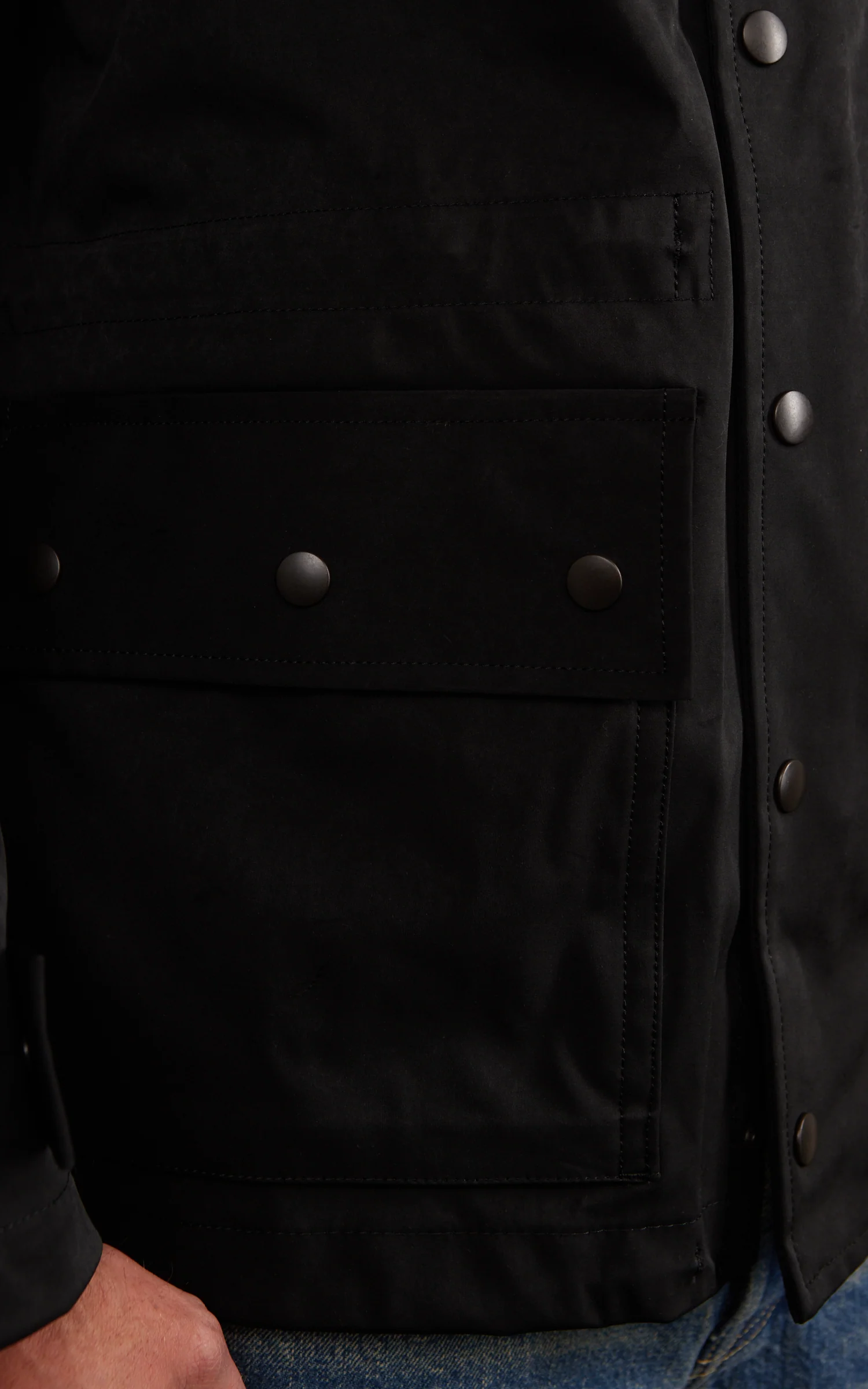 FOB Factory F2453 Trail Mountain Parka Black - Image 6
