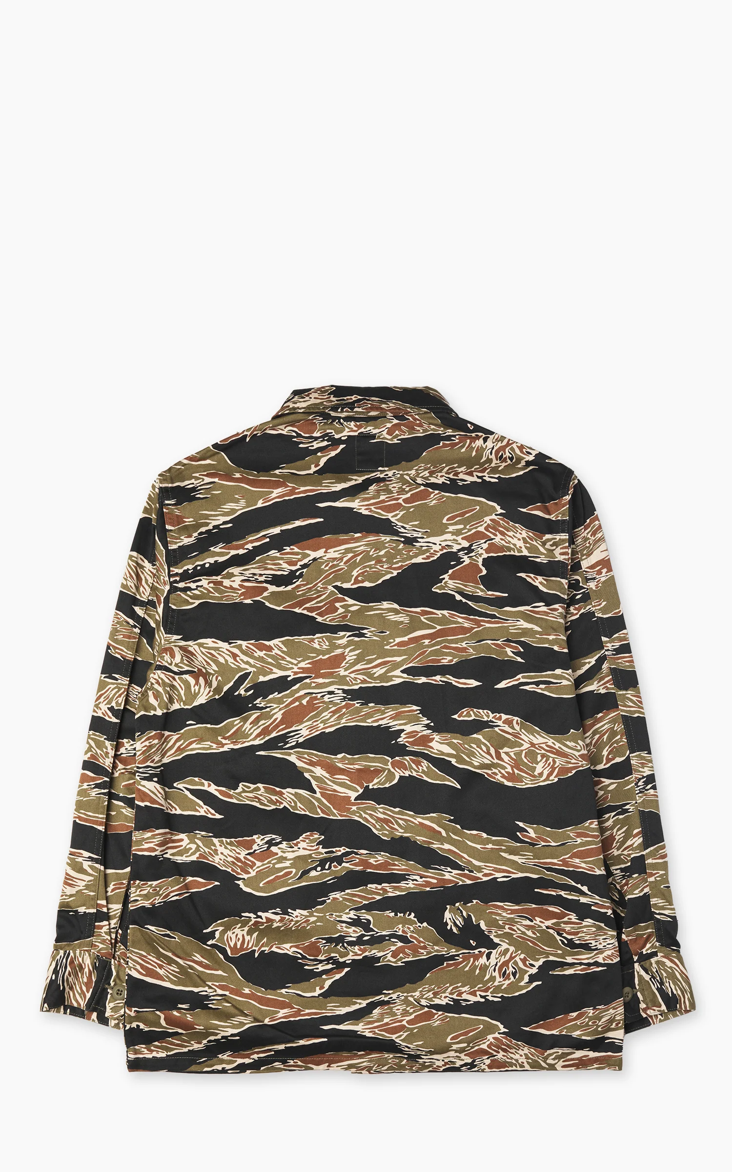 FOB Factory F2457 Jungle Fatigue Jacket Tiger Stripe Camouflage - Image 3