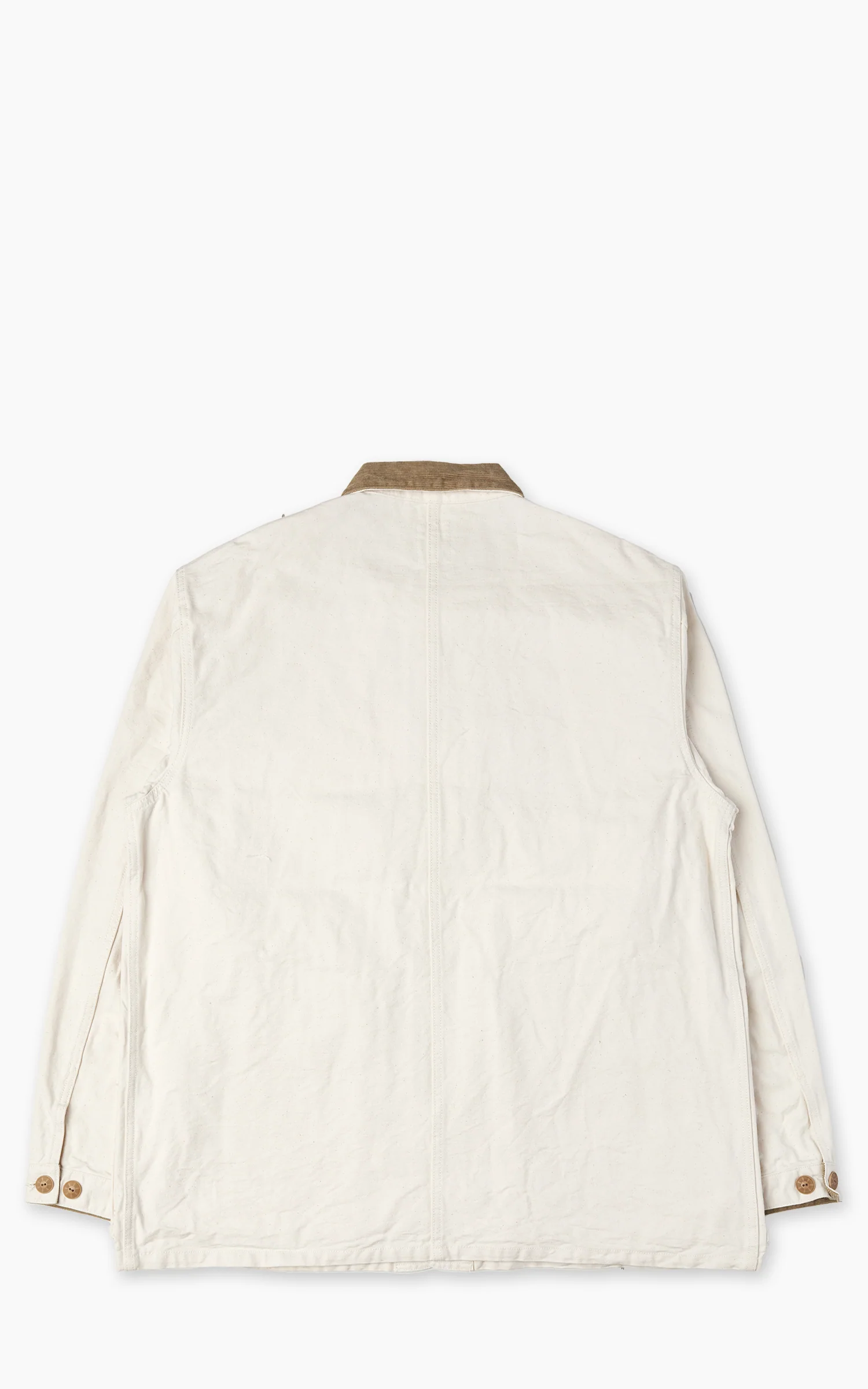 FOB Factory F2458 Cotton Duck Hunting Jacket Ecru - Image 3