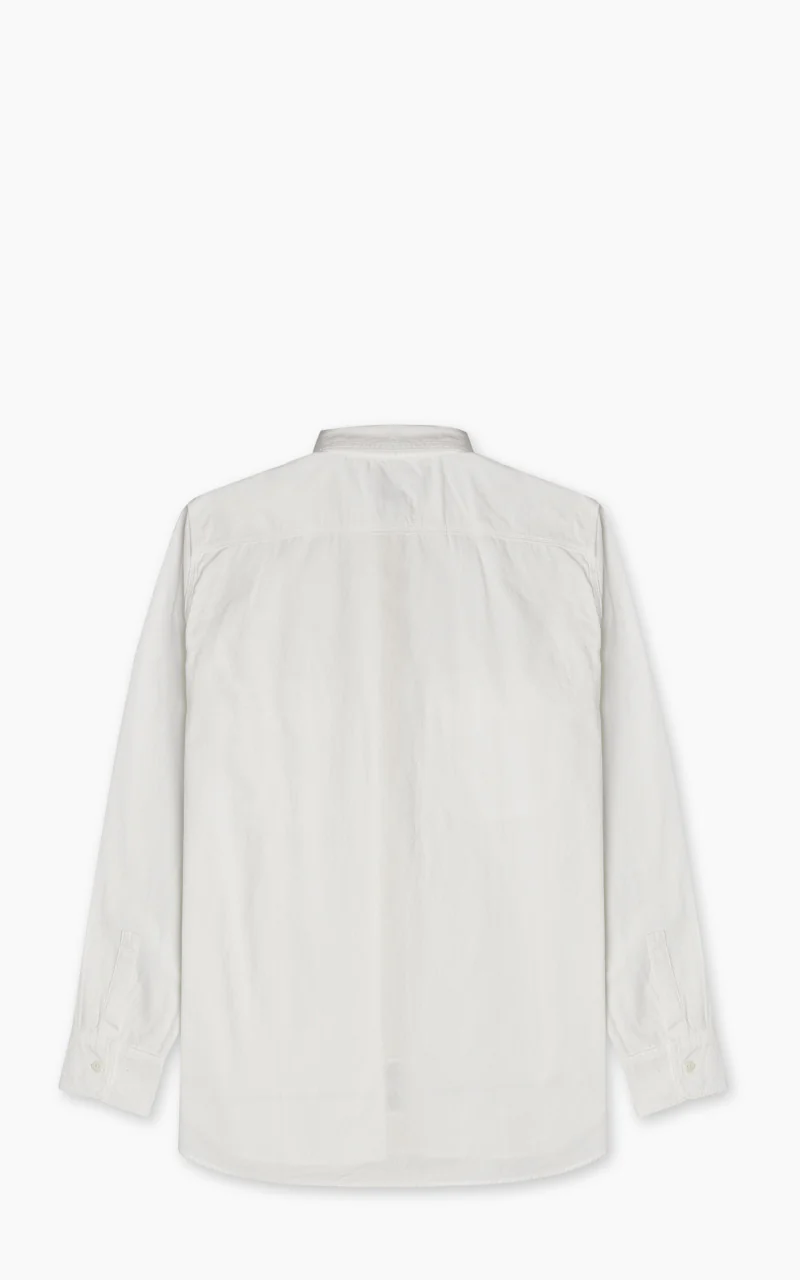 FOB Factory F3496 Oxford Work Shirt White - Image 3