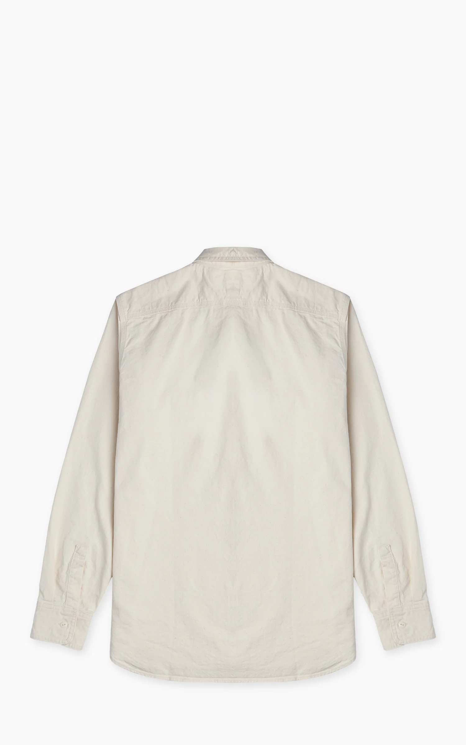 FOB Factory F3513 Work Shirt Ecru - Image 3