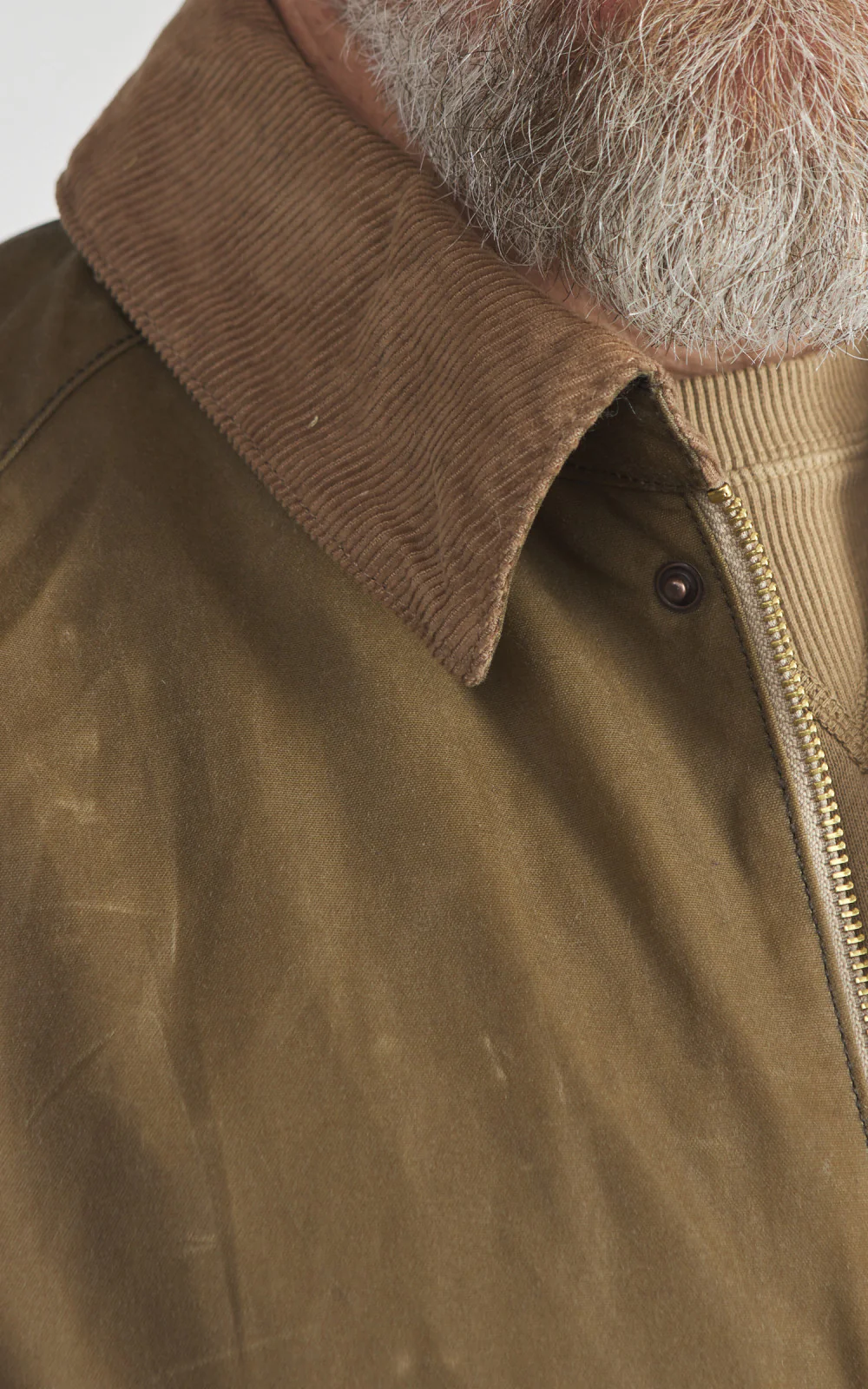 Fortela Jacket Canvas Waxed Beige - Image 5