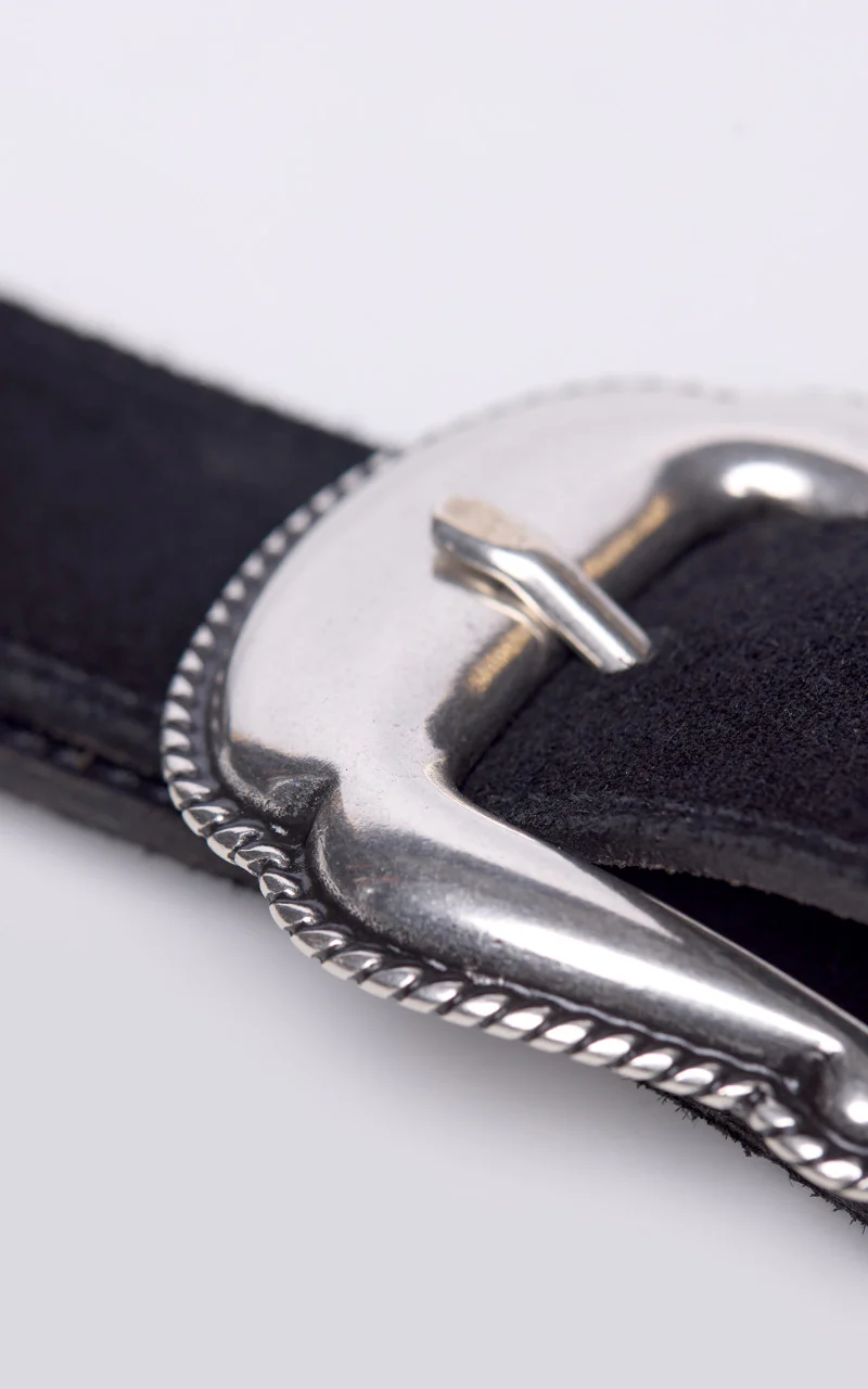 Fortela Candis Suede Belt Black - Image 6