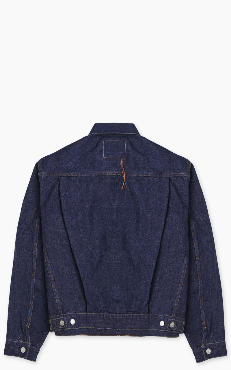 Fortela Cisco Type 2 Denim Selvedge Jacket Blue - Image 3