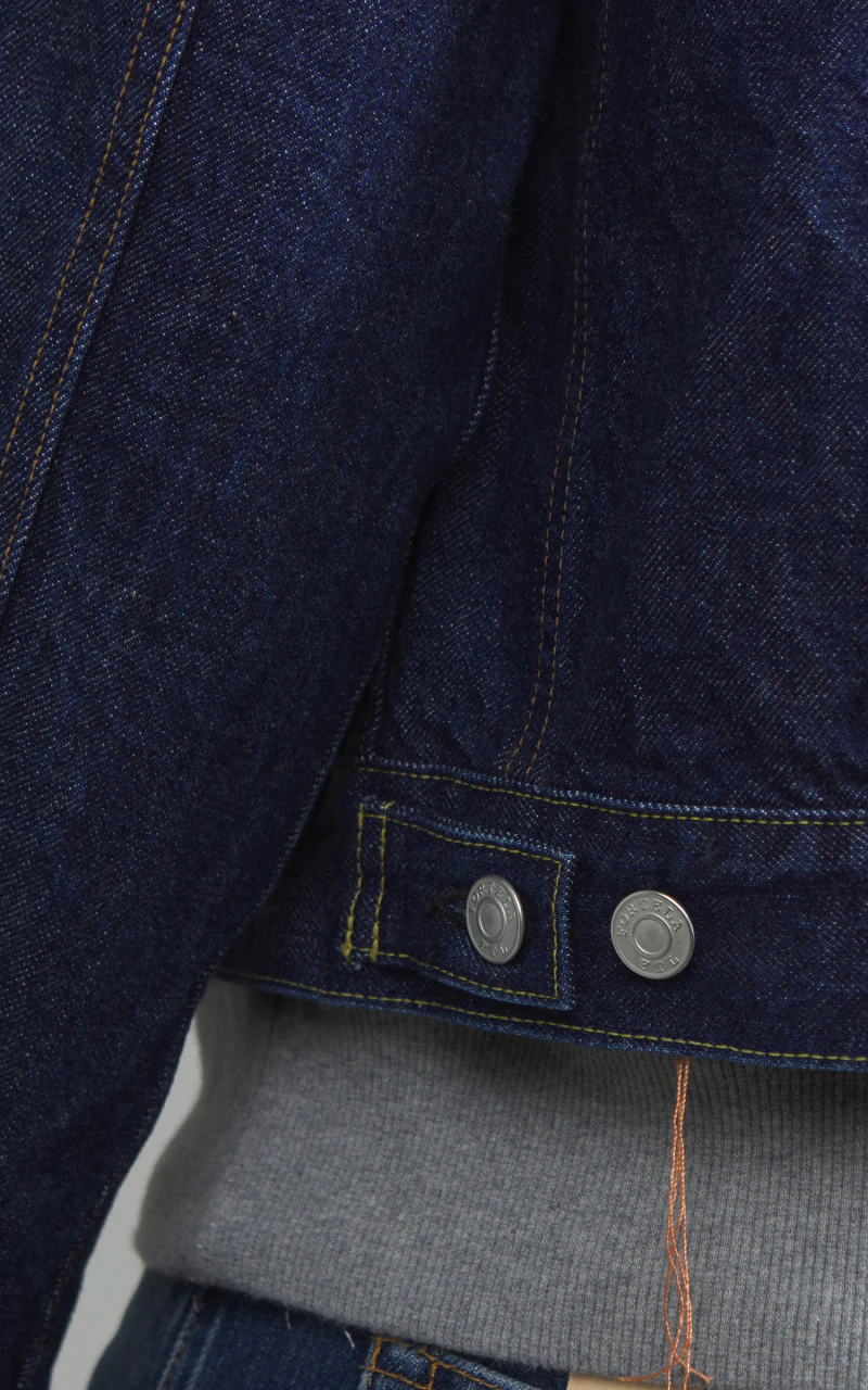 Fortela Cisco Type 2 Denim Selvedge Jacket Blue - Image 9