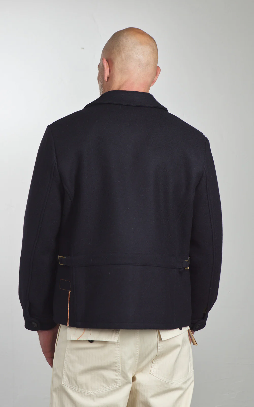 Fortela George Wool Zip Jacket Blue - Image 6