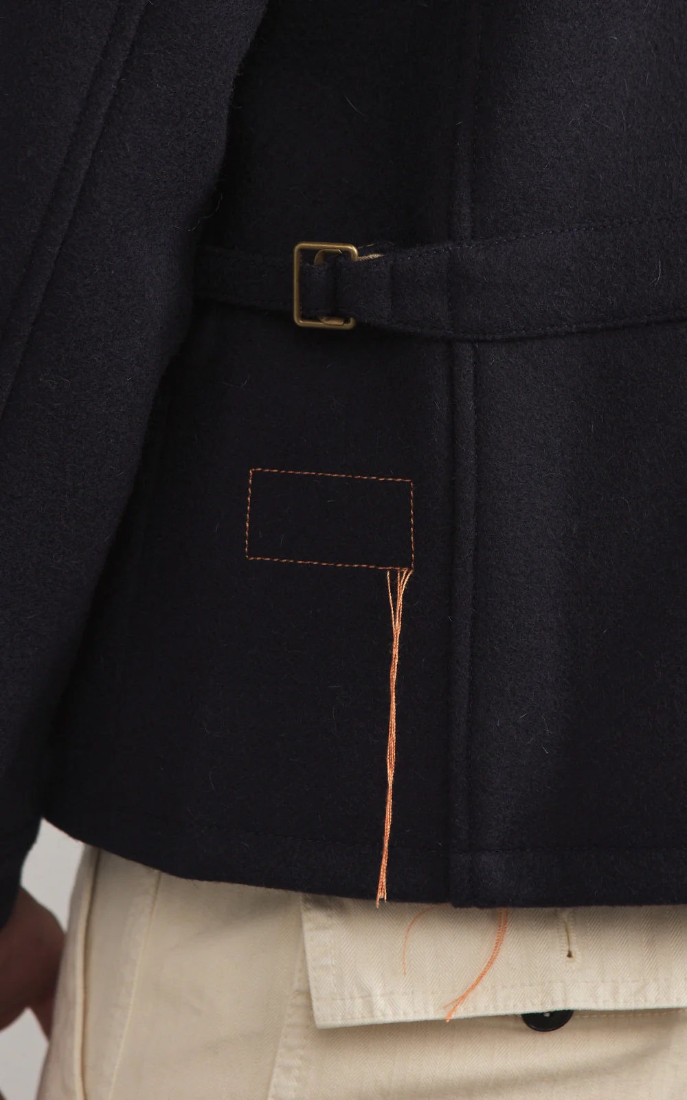 Fortela George Wool Zip Jacket Blue - Image 7