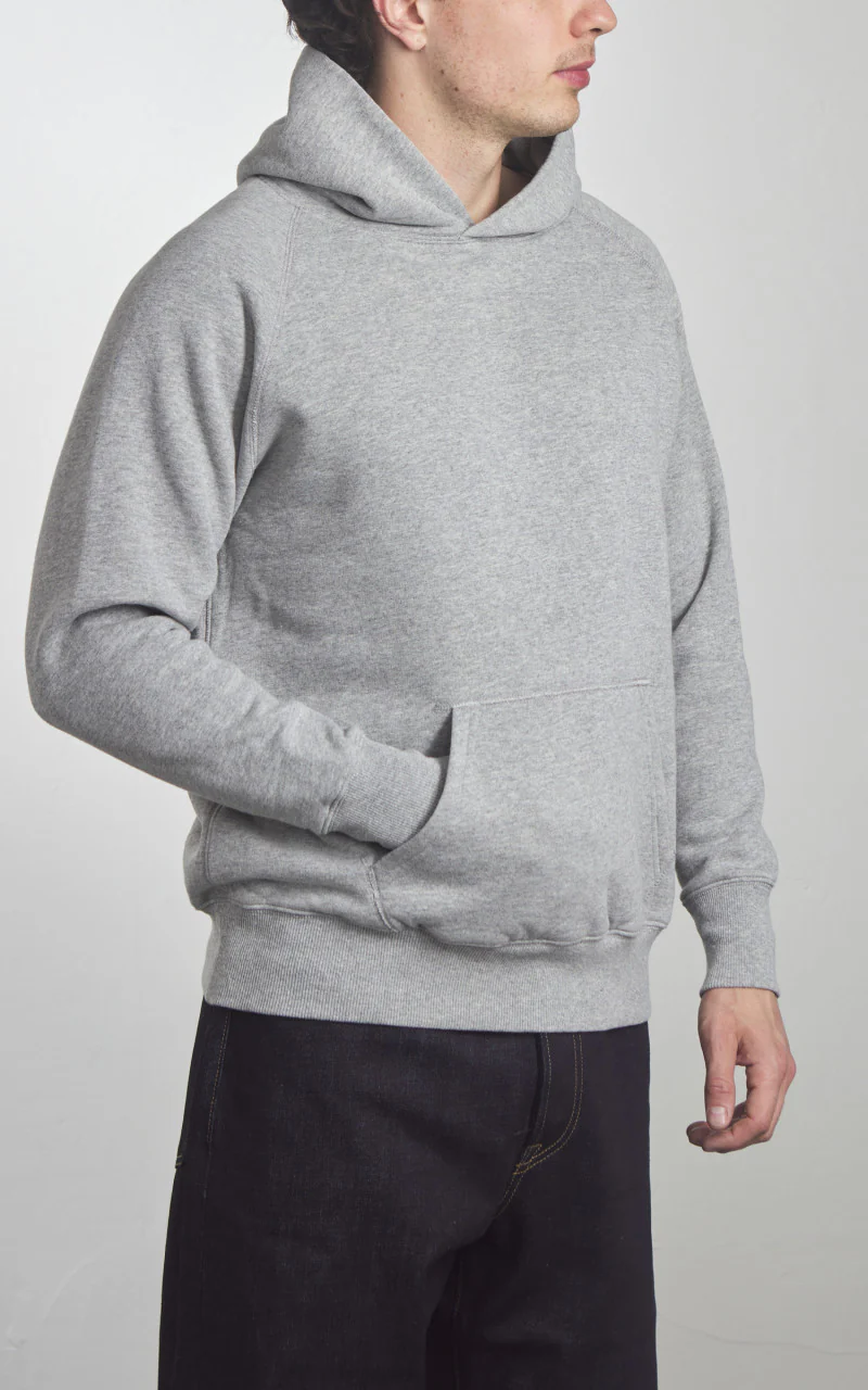 Fortela Hooded Sweatshirt Grey Melange - Image 4
