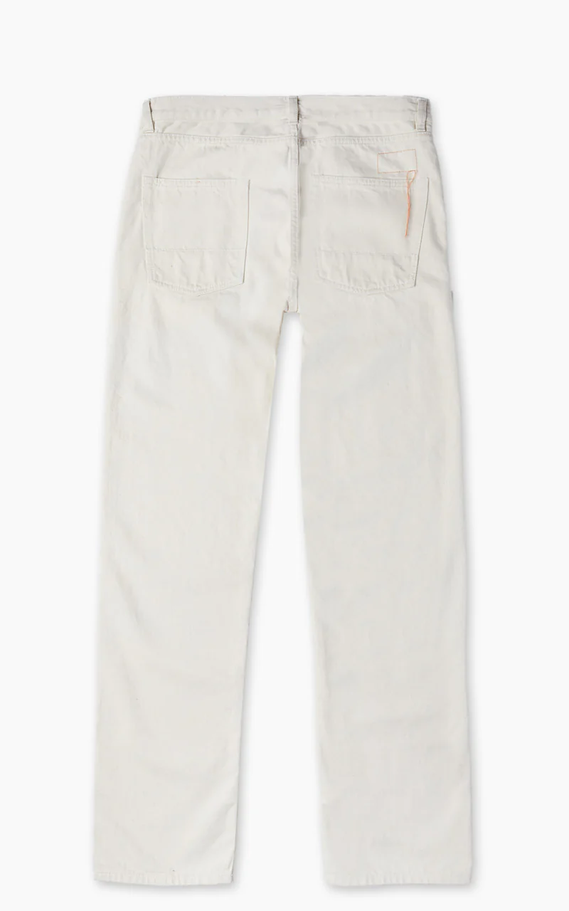 Fortela John 965 Selvedge Jeans Off White 12.5oz - Image 4